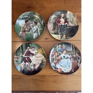 1985 Knowles The King and I Collector Plates Complete‎ Set of 4 Musical
